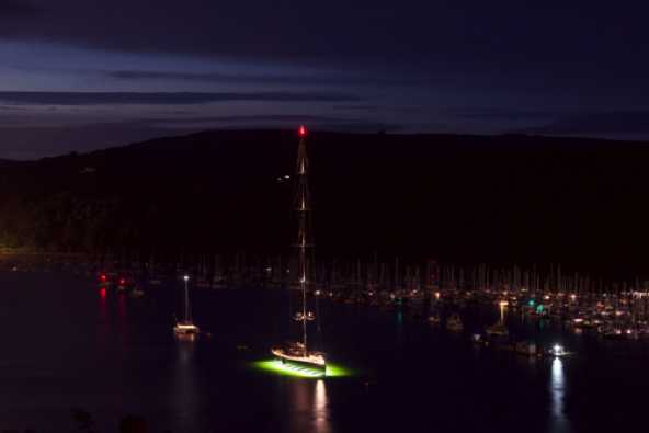 13 July 2023 - 22:41:40

-----------------
Superyacht Ngoni in Dartmouth at night
